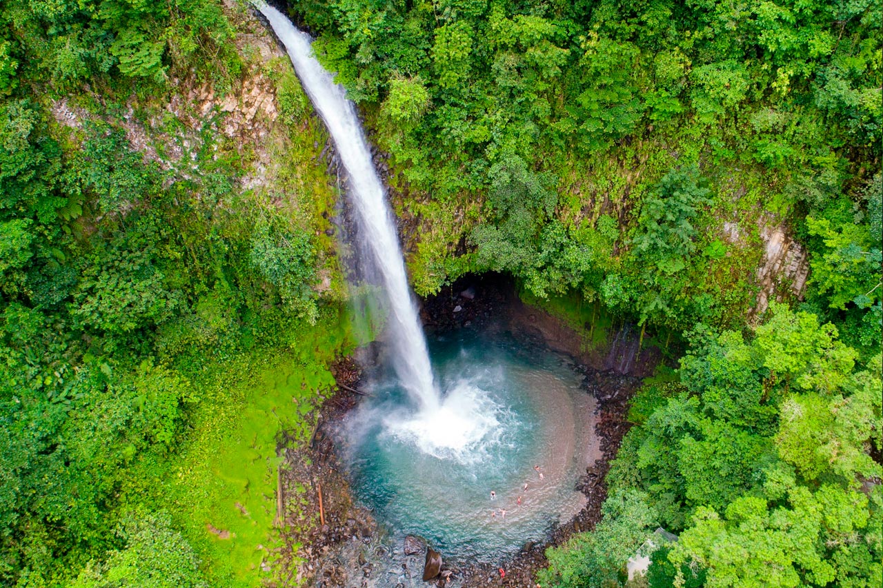 waterfall in costa rica