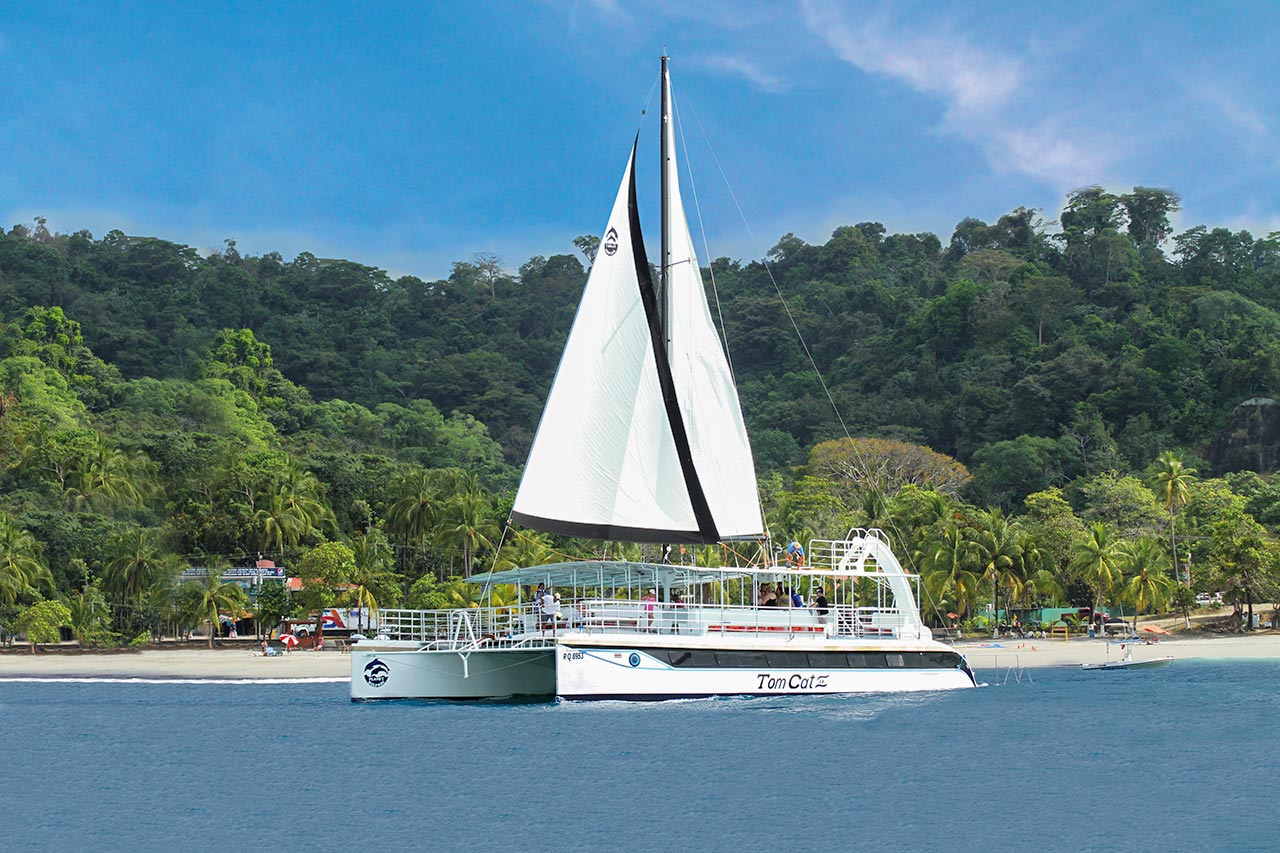 catamaran snorkel sail costa rica