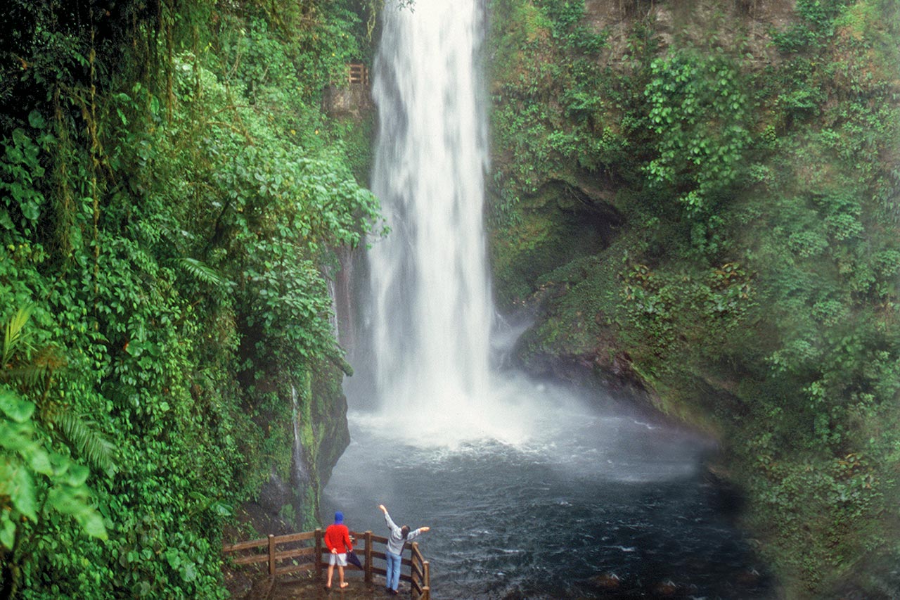 Hanging bridges Costa Rica