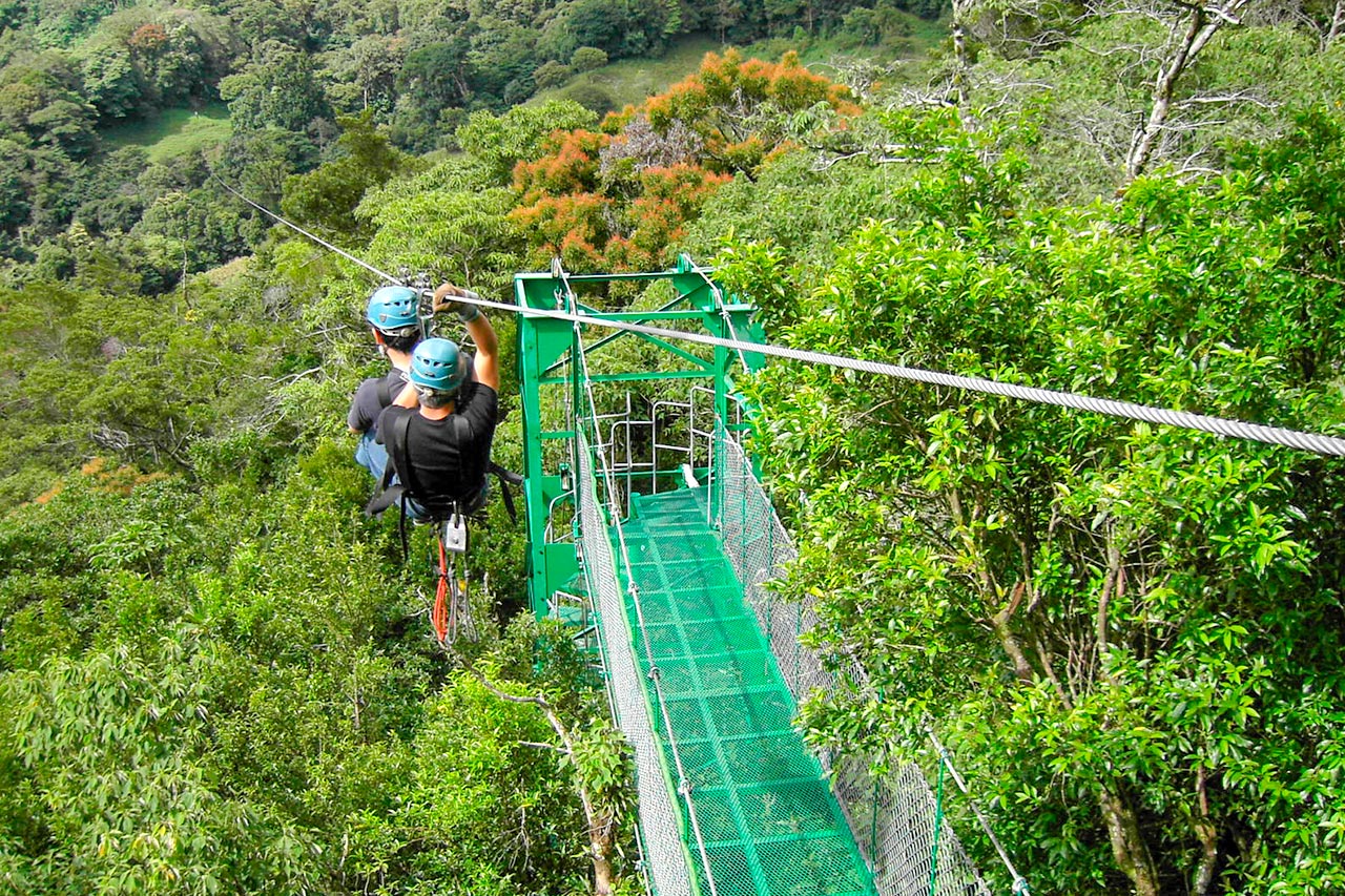 costa rica famous canopy tour