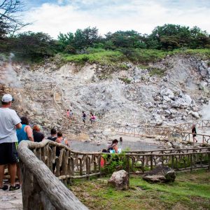 Miravalles Volcano Combo Tour One Day in Guanacaste: Horseback Riding, Waterfalls, Hot Springs
