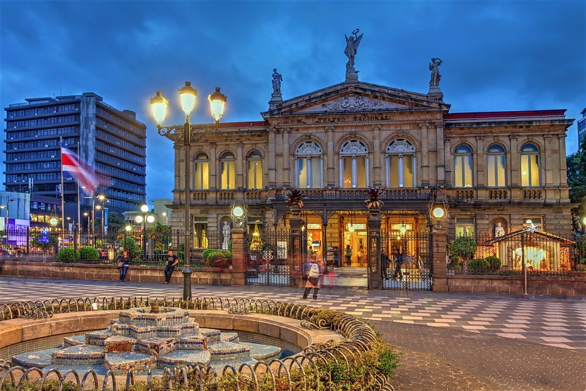 Immerse yourself in history and opulence at the National Theatre of Costa Rica!