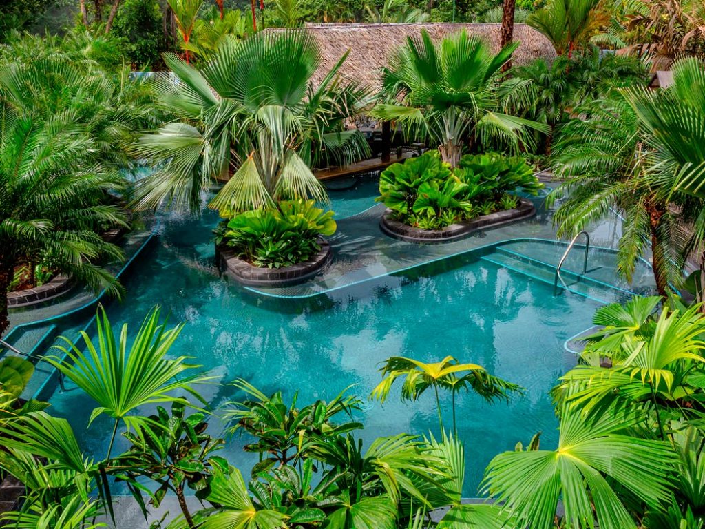 Arrival to La Fortuna – Stay at Tabacón Resort and Spa