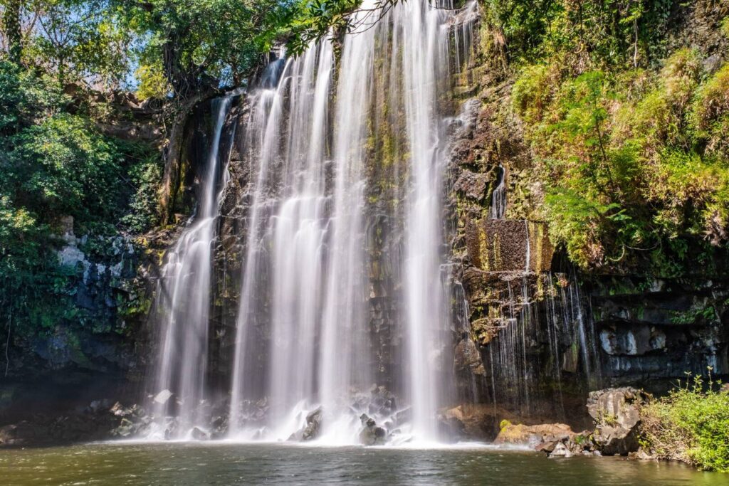 Experience the beauty of Llanos de Cortez Waterfalls and its refreshing cascade.