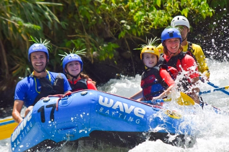 White Water Rafting + Zipline Tour
