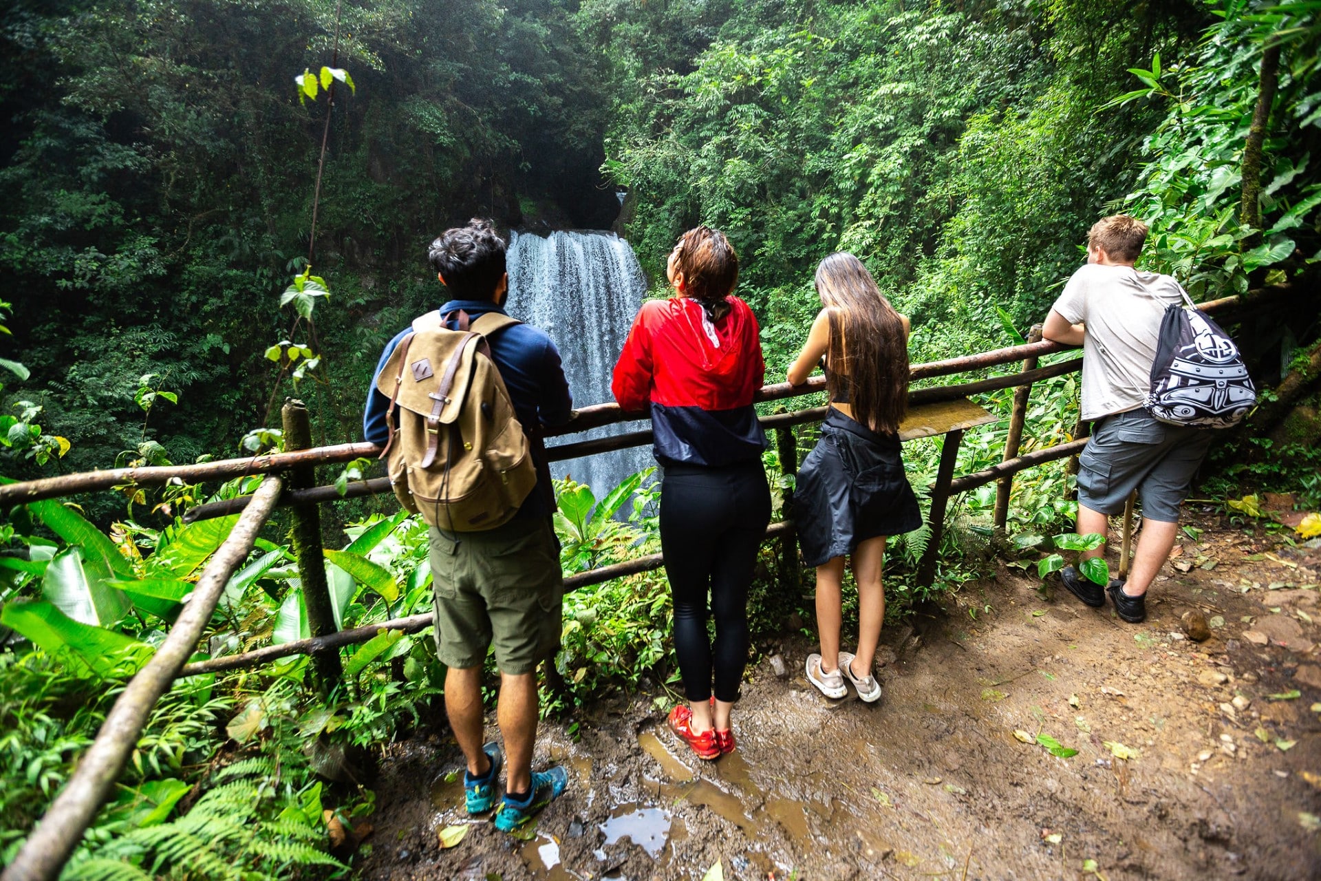 El Tigre Waterfall Monteverde