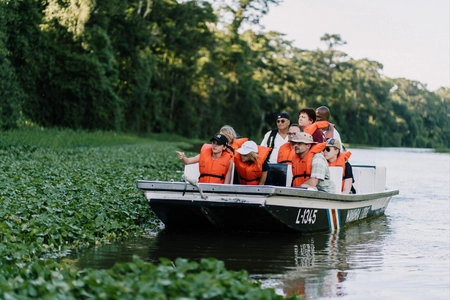 Boat Tour in the Tortuguero Canals