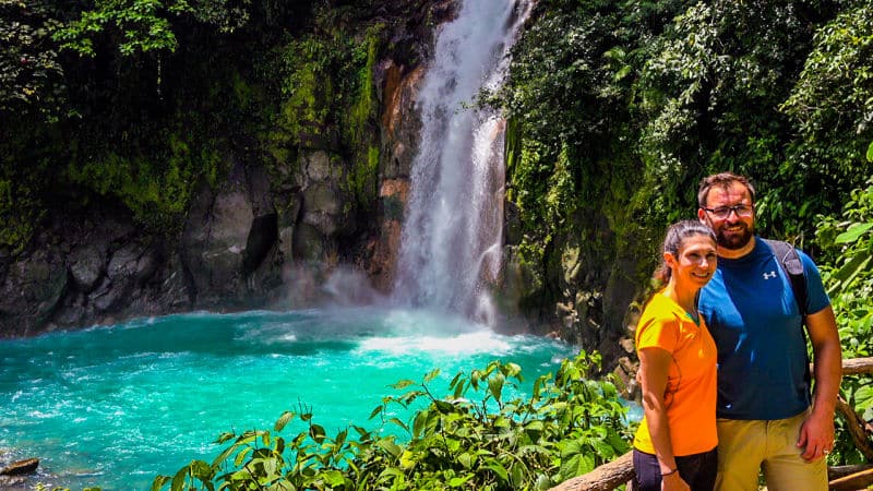 Rio celeste is a natural beauty of Costa Rica