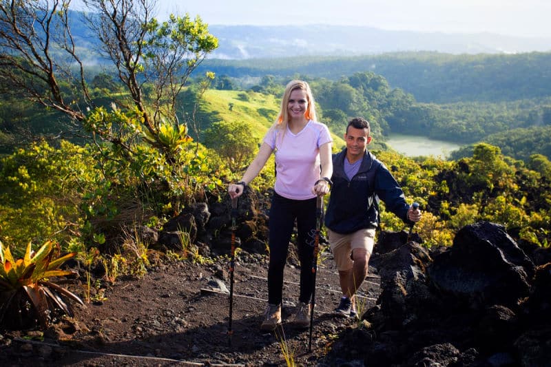 Experience the thrill of climbing an active volcano