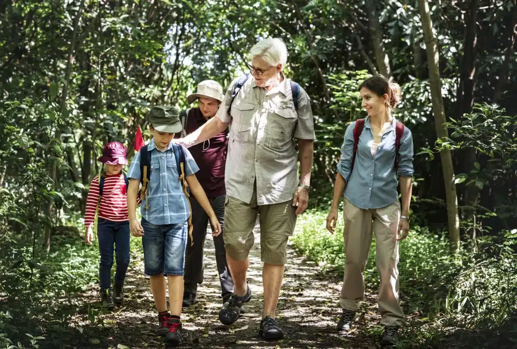 Costa Ricans enjoy going out into nature during the green season.