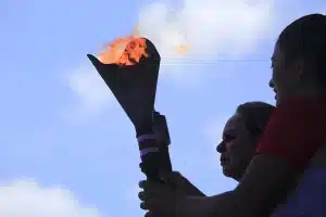 The symbolic independence torch is a sign of unity and liberty for the Central American nations.