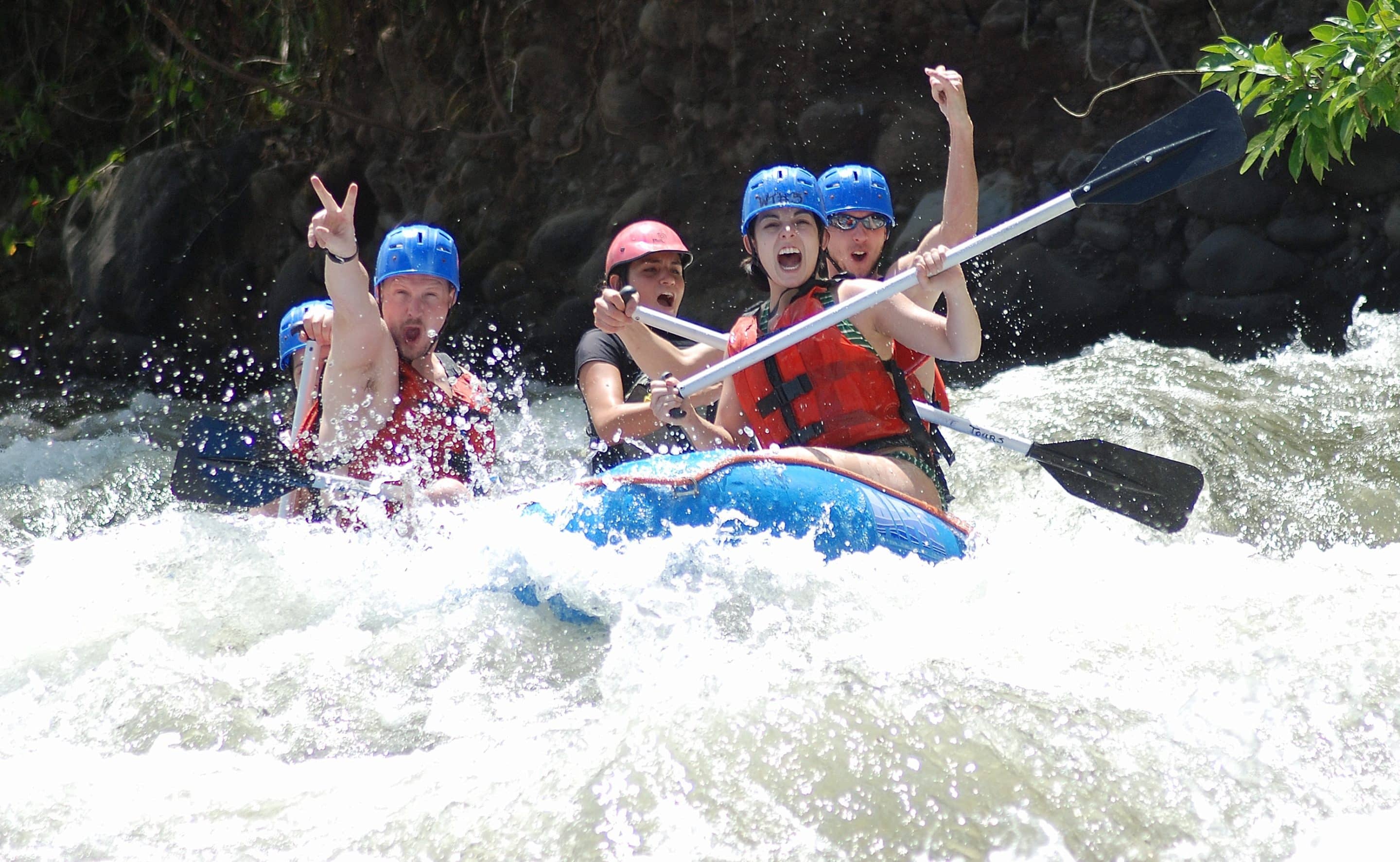 River-rafting-arenal-volcano Hanging bridges Costa Rica
