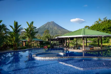 Scenic Transfer to Arenal Volcano – Check-in at Arenal Manoa Hotel