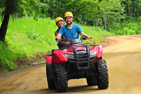 Beach Tour Choice: ATV Tour (2 hrs) or Catamaran Sailing 