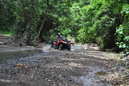 Beach Tour Choice: ATV Tour (2 hrs) or Catamaran Sailing 