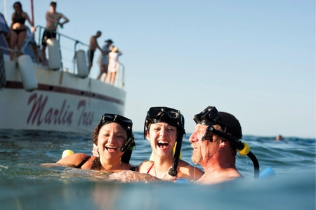 Beach Tour Choice: ATV Tour (2 hrs) or Catamaran Sailing 