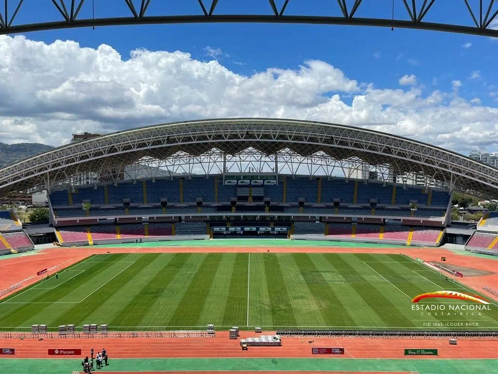 The Costa Rica soccer stadium is an architectural landmark located in San Jose!