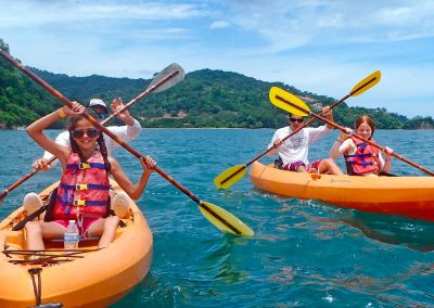 kayaking