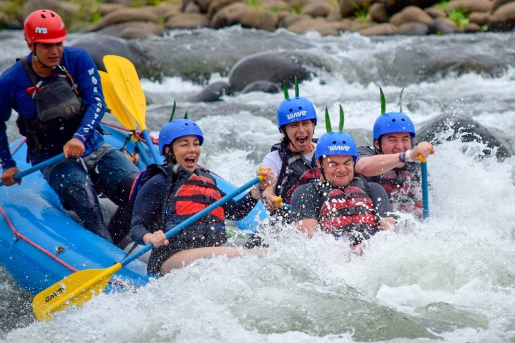 White Water Rafting and Sloth Watching Combo Tour