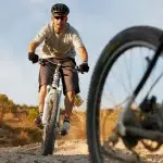 Experience the thrill of mountain biking amidst the stunning landscapes of Las Catalinas.