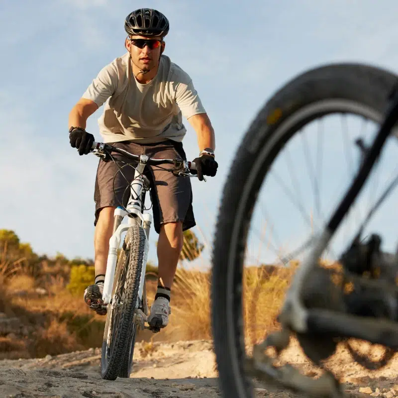 Experience the thrill of mountain biking amidst the stunning landscapes of Las Catalinas.