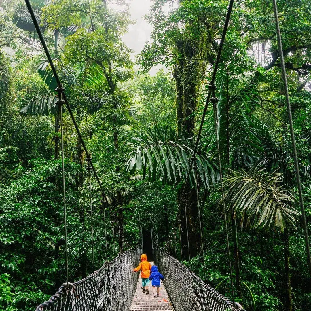 Costa Rica Rainy season with kids