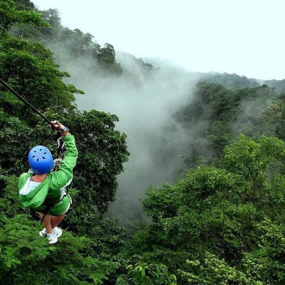 Zipline Costa Rica Rainforest