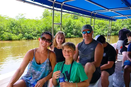 Mangroove & estuary tour on boat at Tamarindo