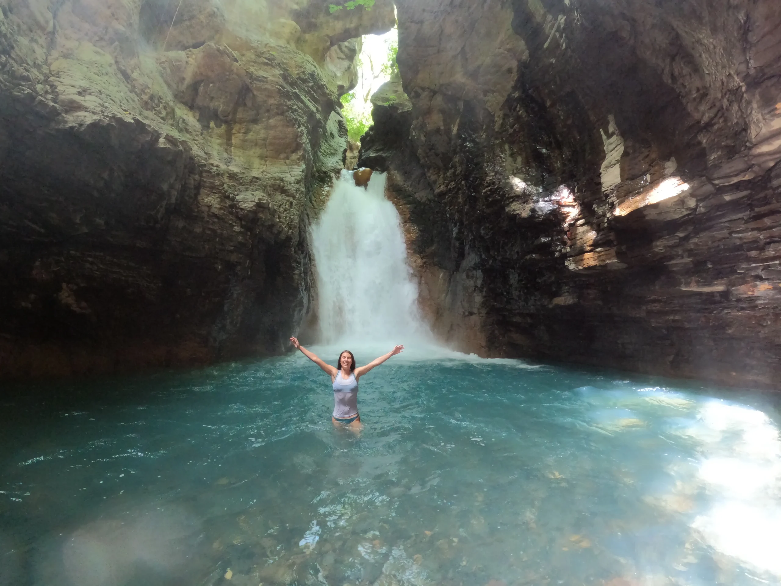La Leona Waterfall